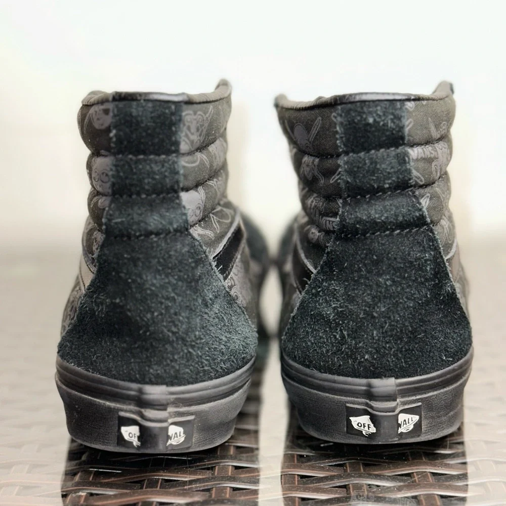 VANS x STAR WARS Sk8-Hi Top Shoes Darth Vader Storm DARK SIDE Men’s size 8 - Picture 3 of 10